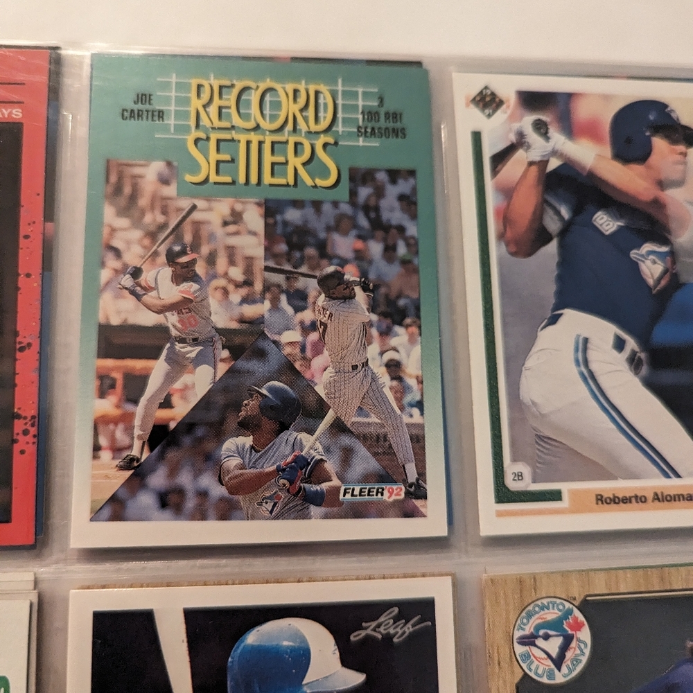 Set of 9 Baseball Cards Toronto Blue Jays - Picture 3 of 10
